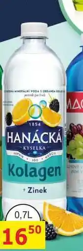 BENE Nápoje HANÁCKÁ KYSELKA Kolagen + Zinek 0,7L nabídka