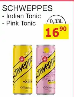 BENE Nápoje Schweppes Indian tonic 0,33l nabídka