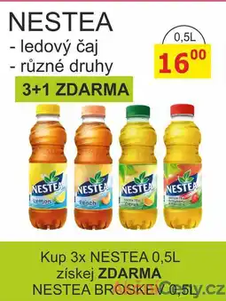 BENE Nápoje Nestea Zelený čaj s příchutí jahody a aloe vera 0,5l nabídka