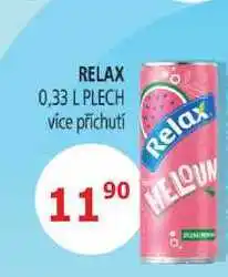 BENE Nápoje RELAX 0,33 L PLECH nabídka