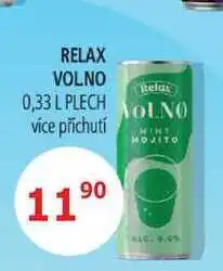 BENE Nápoje RELAX VOLNO 0,33 L PLECH nabídka