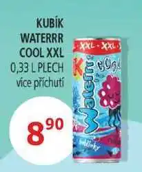 BENE Nápoje Kubík Waterrr COOL 0,33l, vybrané druhy 0.33l nabídka