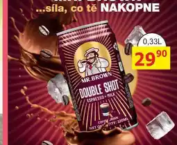 BENE Nápoje MR.BROWN DOUBLE SHOT 0,33l nabídka