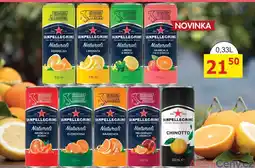 BENE Nápoje SANPELLEGRINO ITALIAN SPARKLING DRINKS 330 ml nabídka
