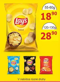 BENE Nápoje Lay's Salted 120-130g nabídka