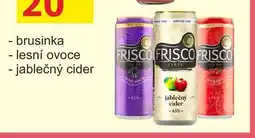 BENE Nápoje Frisco míchaný nápoj 330ml plech, různé druhy nabídka