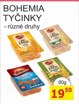 BENE Nápoje BOHEMIA TYČINKY - různé druhy 80g nabídka