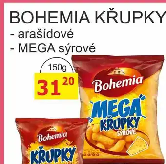 BENE Nápoje BOHEMIA KŘUPKY arašídové 150g nabídka