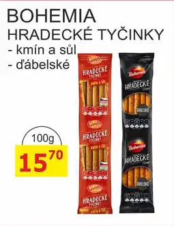 BENE Nápoje BOHEMIA HRADECKÉ TYČINKY 100g nabídka