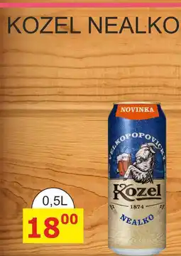 BENE Nápoje KOZEL NEALKO 0,5L plech nabídka