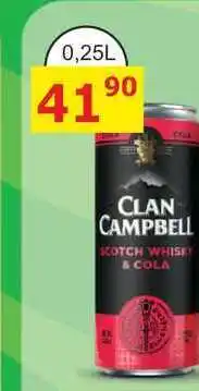 BENE Nápoje CAMPBELL SCOTCH WHISKY & COLA 0,25l nabídka