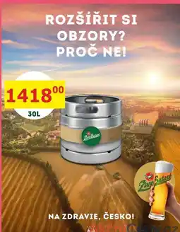 BENE Nápoje Zlatý bažant, světlé pivo 30L sud nabídka