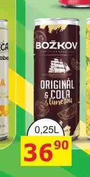 BENE Nápoje BOŽKOV ORIGINÁL & COLA 0,25L nabídka