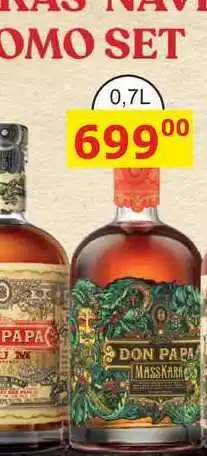 BENE Nápoje Don Papa Masskara 0,7l 40% nabídka