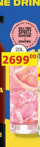 BENE Nápoje DYNYBYL GIN & TONIC SPRITZ GRAPEFRUIT 20L nabídka