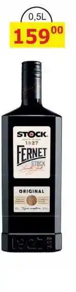 BENE Nápoje FERNET STOCK ORIGINAL 1927 0,5L nabídka