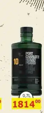 BENE Nápoje Bruichladdich Port Charlotte 10y 0,7l 50% nabídka