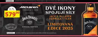 BENE Nápoje Jack Daniel's McLaren Formula 1 Team 2025 0,7l 43% GB L.E nabídka