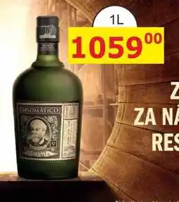 BENE Nápoje Diplomático Reserva exclusiva 40% 1l nabídka