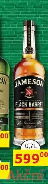 BENE Nápoje Jameson Black Barrel 0,7l 40% nabídka