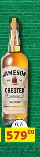BENE Nápoje Jameson Crested 0,7l 40% nabídka