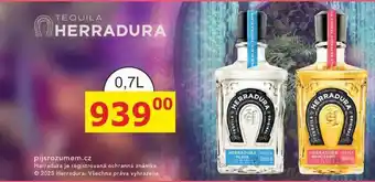 BENE Nápoje Herradura Plata Blanco 0,7l 40% nabídka