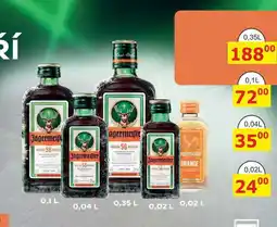 BENE Nápoje Jägermeister 0,1l nabídka
