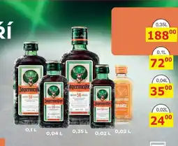 BENE Nápoje Jägermeister 0,02L nabídka