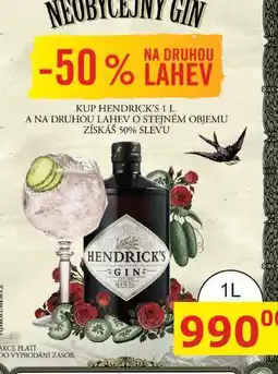 BENE Nápoje HENDRICK'S GIN 1l nabídka