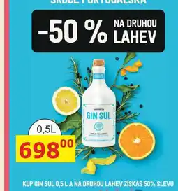 BENE Nápoje GIN SUL 0,5 L nabídka