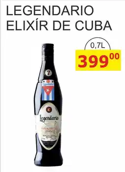 BENE Nápoje Legendario 0,7L nabídka