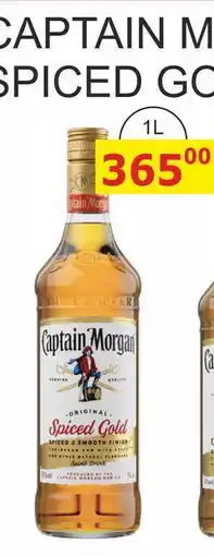 BENE Nápoje Captain Morgan Original Spiced Gold 1l nabídka
