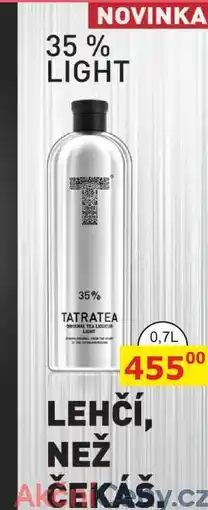 BENE Nápoje TATRATEA LIGHT 0,7L 35% nabídka