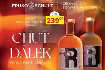 BENE Nápoje FRUKO SCHULZ EST.1898 KARIBSKY RUM 0,5L nabídka