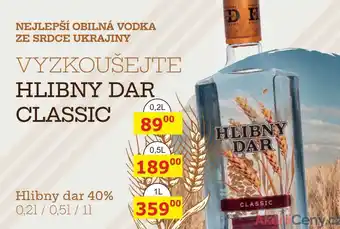 BENE Nápoje Hlibny dar 40% 0,2L nabídka