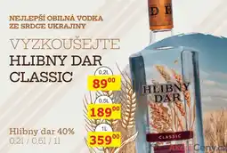 BENE Nápoje Hlibny dar 40% 0,5L nabídka