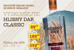 BENE Nápoje Hlibny dar 40% 1L nabídka