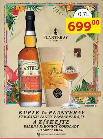 BENE Nápoje Plantation Pineapple 0,7l 40% nabídka