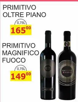 BENE Nápoje PRIMITIVO MAGNIFICO FUOCO 0,75l nabídka