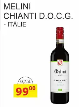 BENE Nápoje MELINI CHIANTI D.O.C.G. 0,75L nabídka