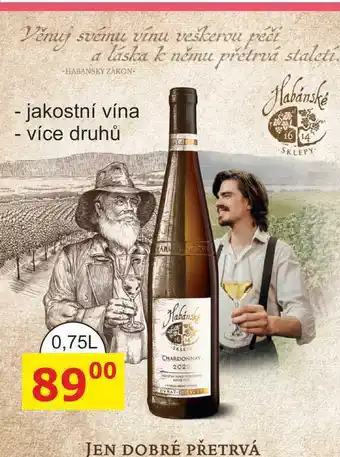 BENE Nápoje Habánské Sklepy 0,75l nabídka