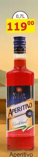BENE Nápoje VILLA ITALIA APERITIVO 0,7L nabídka