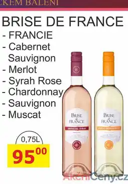 BENE Nápoje BRISE DE FRANCE Merlot 0,75L nabídka