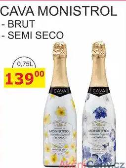 BENE Nápoje CAVA MONISTROL 0,75L nabídka
