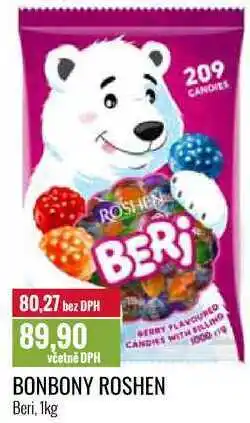 Ratio BONBONY ROSHEN 1kg nabídka