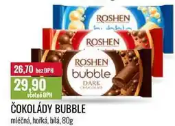 Ratio ČOKOLÁDY BUBBLE 80g nabídka