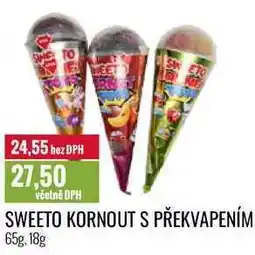 Ratio SWEETO KORNOUT S PŘEKVAPENÍM 65g,18g nabídka