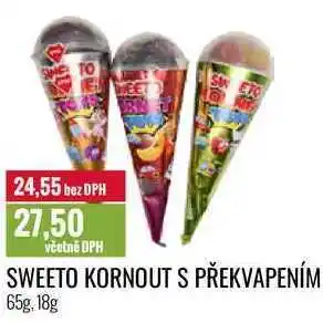 Ratio SWEETO KORNOUT S PŘEKVAPENÍM 65g,18g nabídka