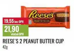 Ratio REESE'S 2 PEANUT BUTTER CUP 42g nabídka