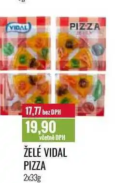 Ratio ŽELÉ VIDAL PIZZA 2x33g nabídka